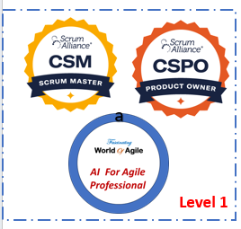 CSM-CSPO-AI :: Level 1 certificates
