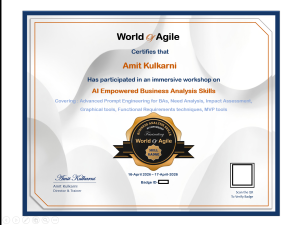 BA certificate